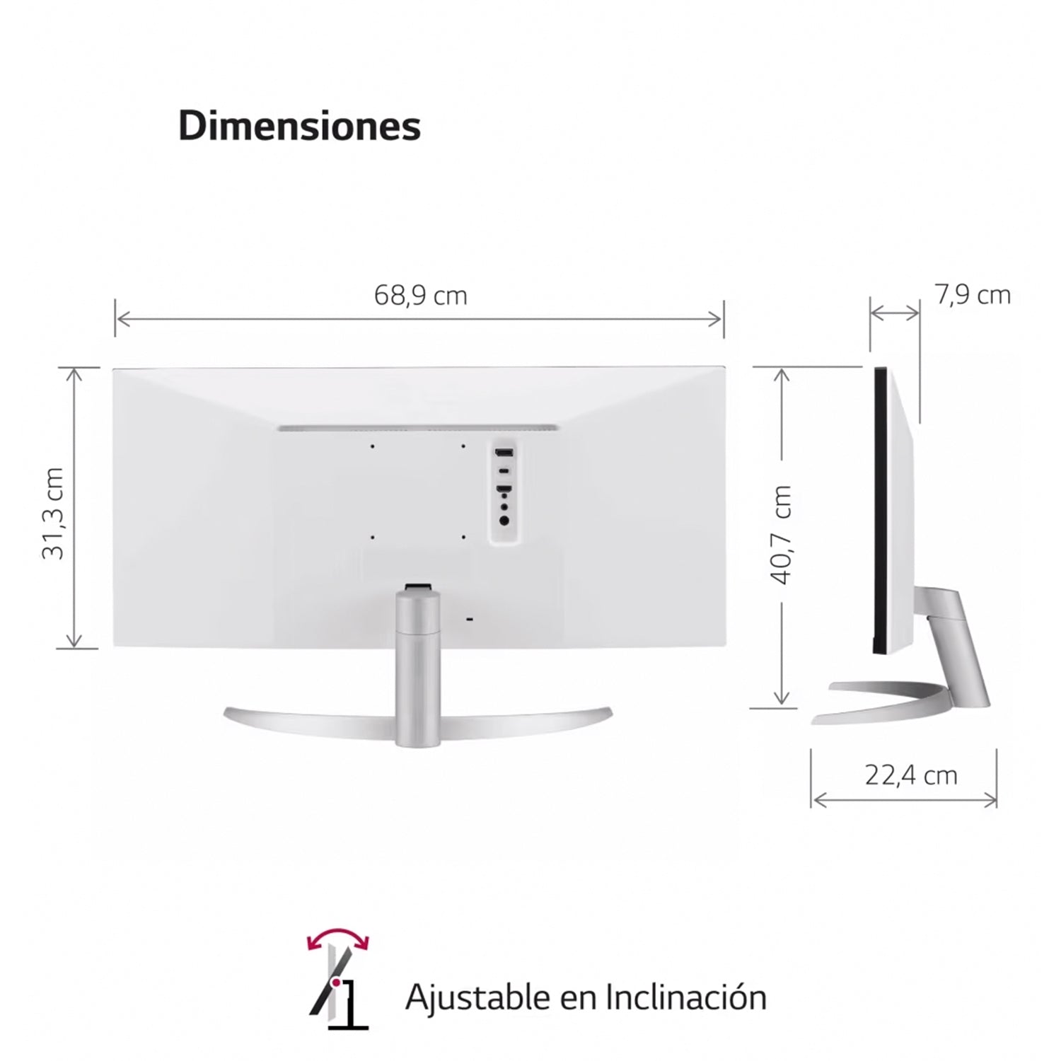 Monitor LG UltraWide 29in WFHD Ultrapanoramico Altavoces MaxxAudio AMD FreeSync 75Hz 1ms Display HDR