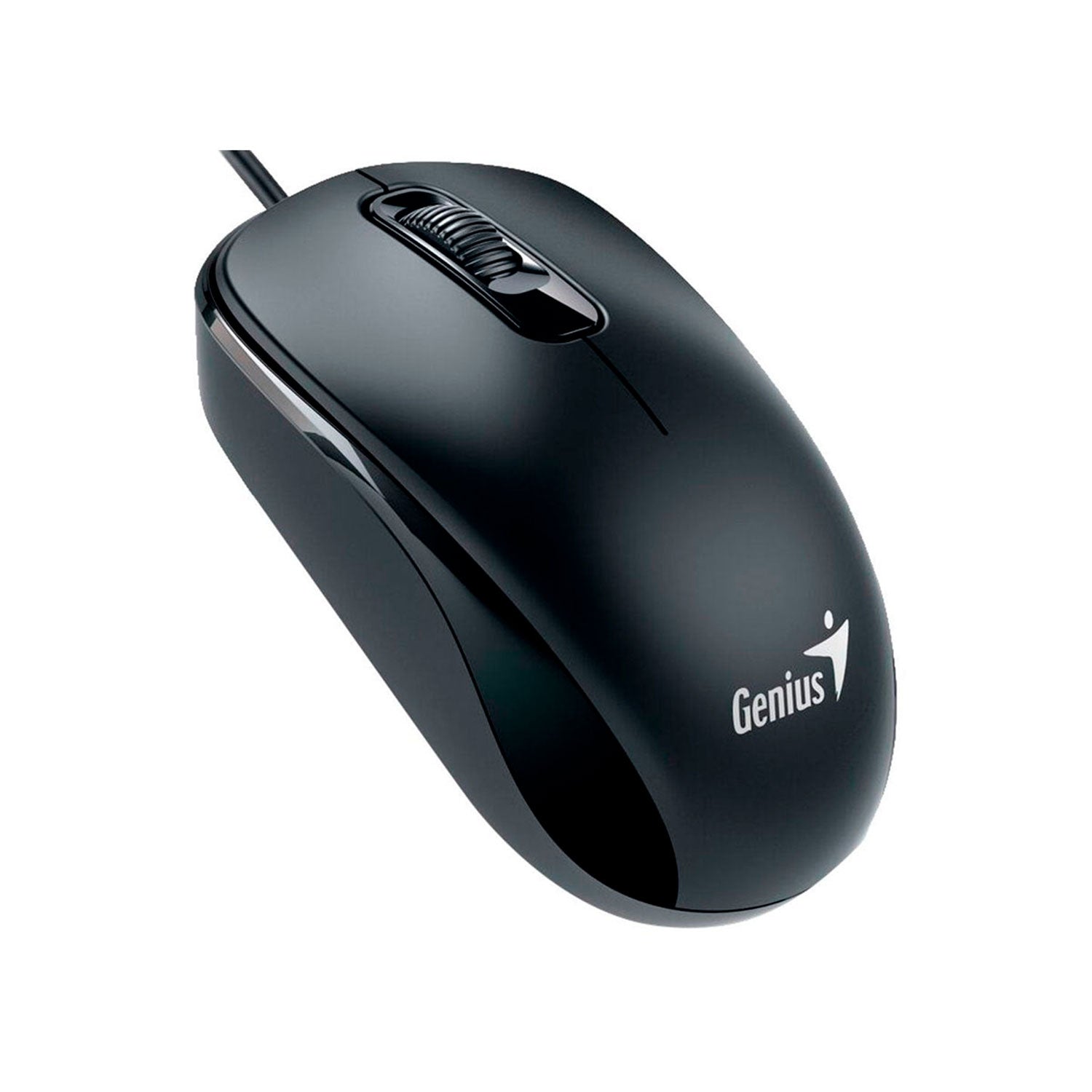 Mouse Genius Dx-110 Usb Optico 3 Botones Ambidiestro Negro - LifeMax Distribuidora