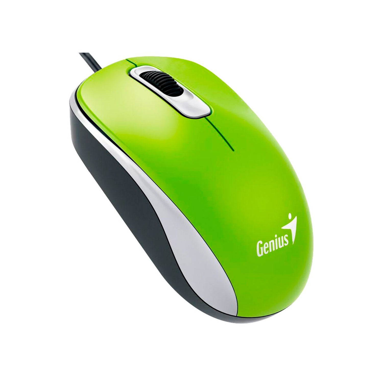 Mouse Genius Dx-110 Usb Óptico 3 Botones Ambidiestro Verde - LifeMax Distribuidora