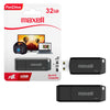 Pendrive USB 32GB Maxell USBPD-32 Con Tapadera de Protección Compatible MAC y Windows Uso General