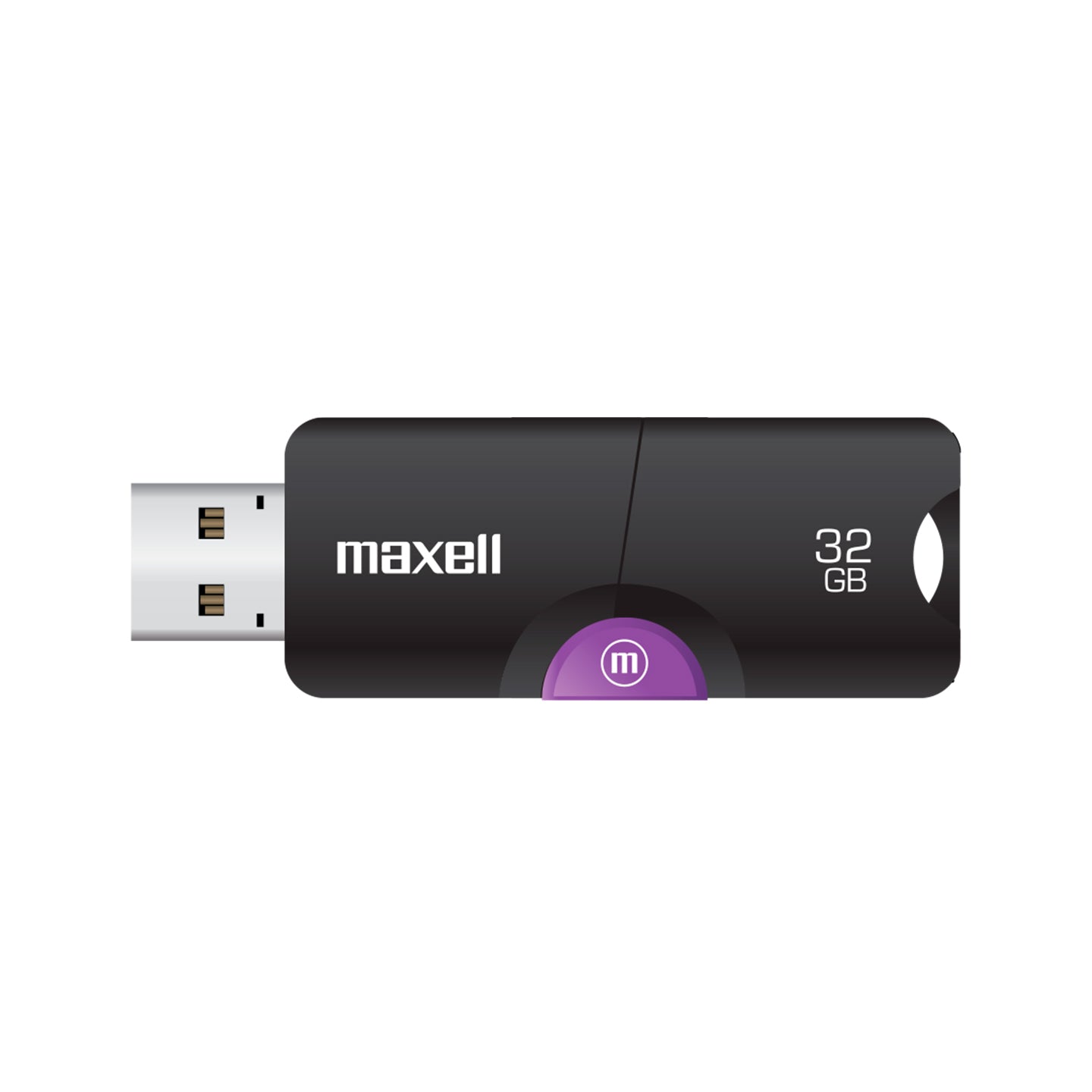 Pendrive USB 3.0 32GB Maxell Flix Diseño Retractil Compatible MAC y Windows Rapida Transferencia