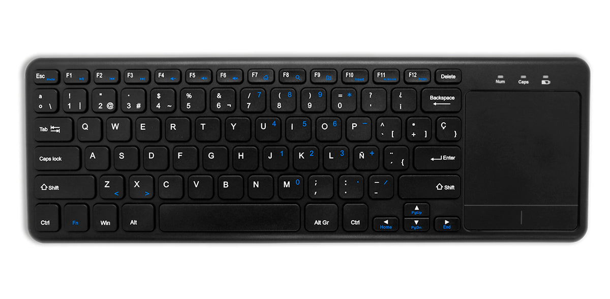 Teclado Inalámbrico Maxell Touchpad Wireless 10mts [348106] - Mayorista de Tecnología