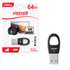 Pendrive USB 64GB Maxell Key USBK-64 Compatible MAC y Windows Uso General Rapida transferencia