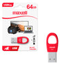 Pendrive USB 64GB Maxell Key USBK-64 Compatible MAC y Windows Uso General Rapida transferencia