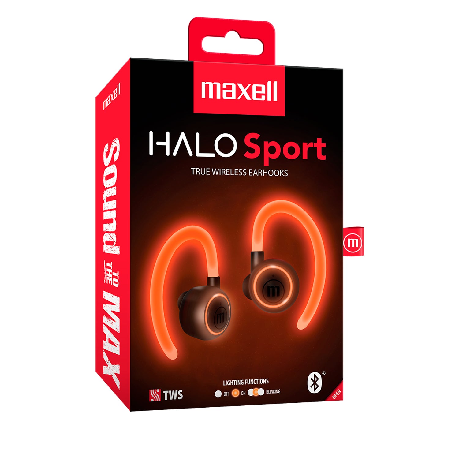 Audifonos Inalambricos TWS Halo Sport True Maxell Earbuds Bluetooth Manos Libres con Microfono Led - Mayorista de Tecnología