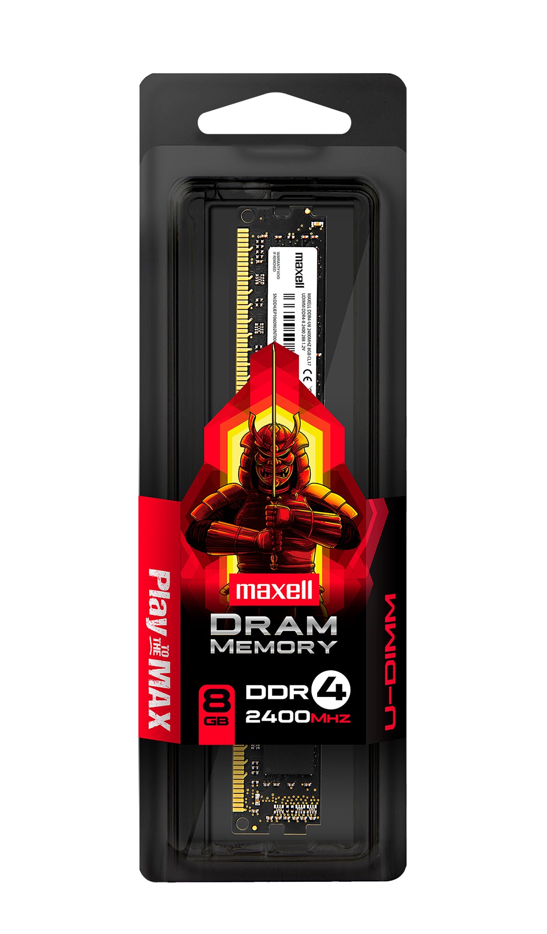 Memoria Ram 8GB Maxell PC Gamers DDR4 2400MHz U-DIMM  1.20 V [ 348522 ] - Mayorista de Tecnología