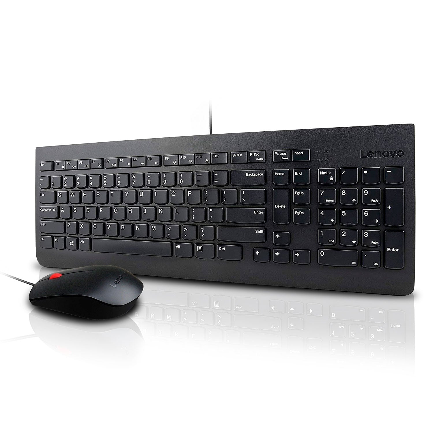 Kit Teclado + Mouse Lenovo Essential Alámbrico 4X30L79907 - LifeMax Distribuidora