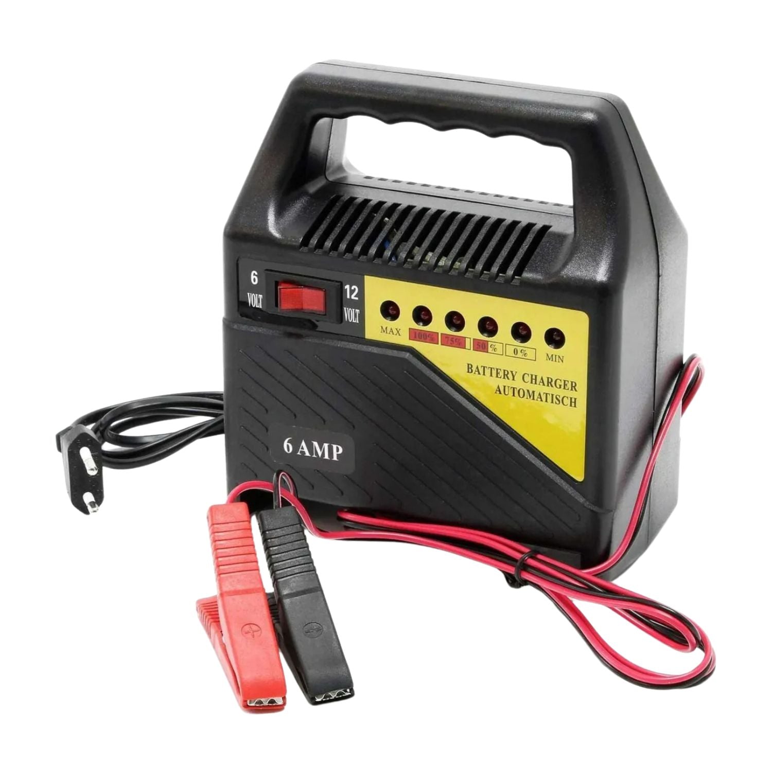 Cargador de Bateria Auto Jiageng 12V On-Off para Emergencias