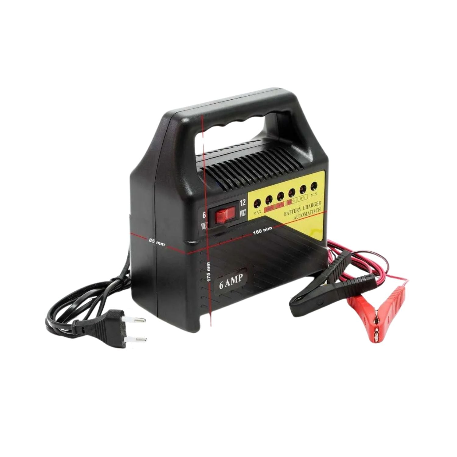 Cargador de Bateria Auto Jiageng 12V On-Off para Emergencias