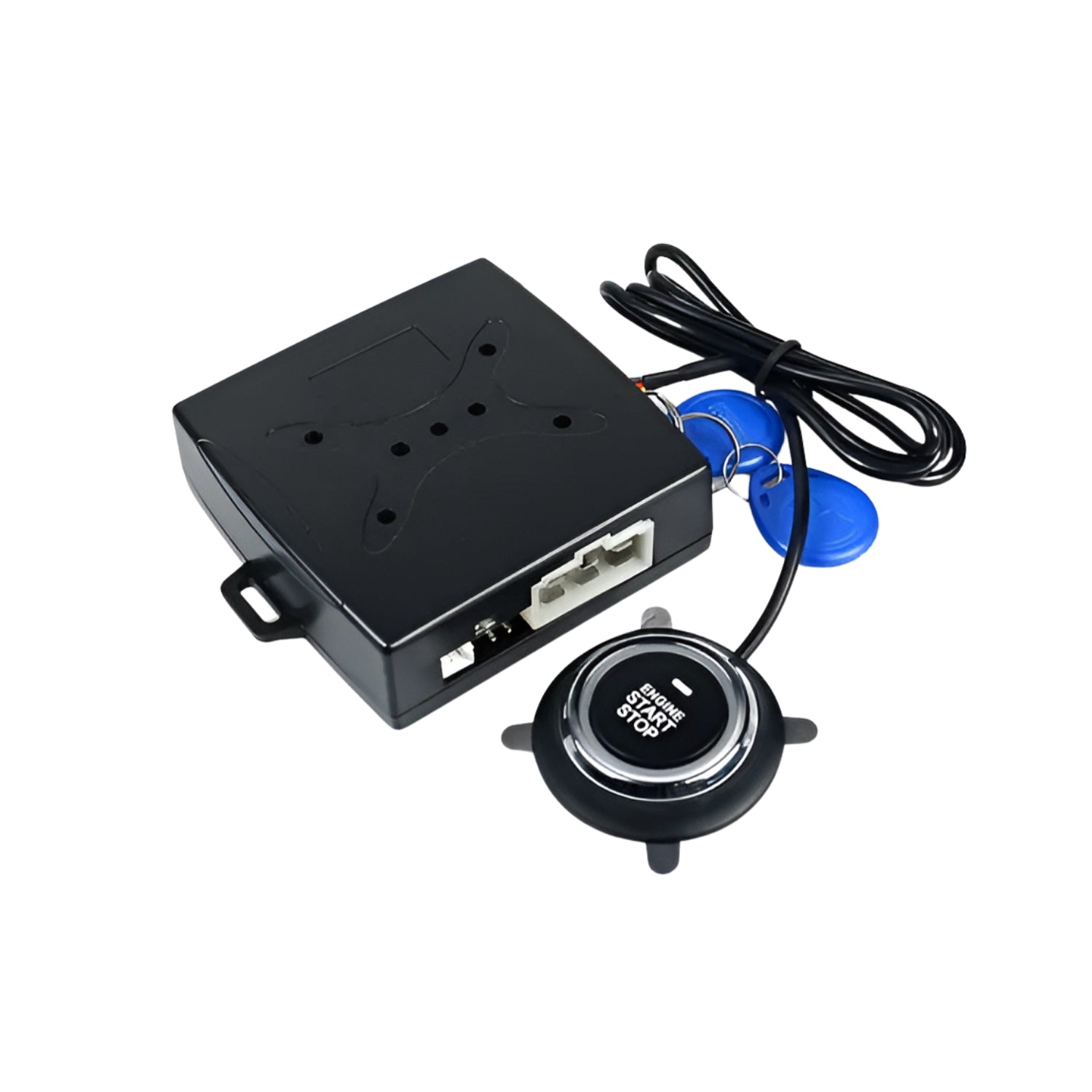 Boton Encendido Start Stop para Autos con Alarma 12V