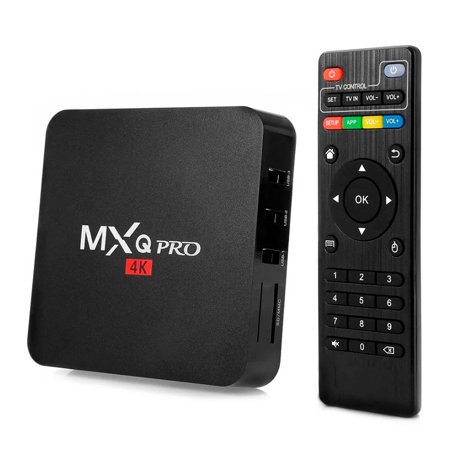 TV Box MX Qpro 4k 10.1 4G Ram 64GB 2.4G/5G 4core | Lifemax - Mayorista de Tecnología