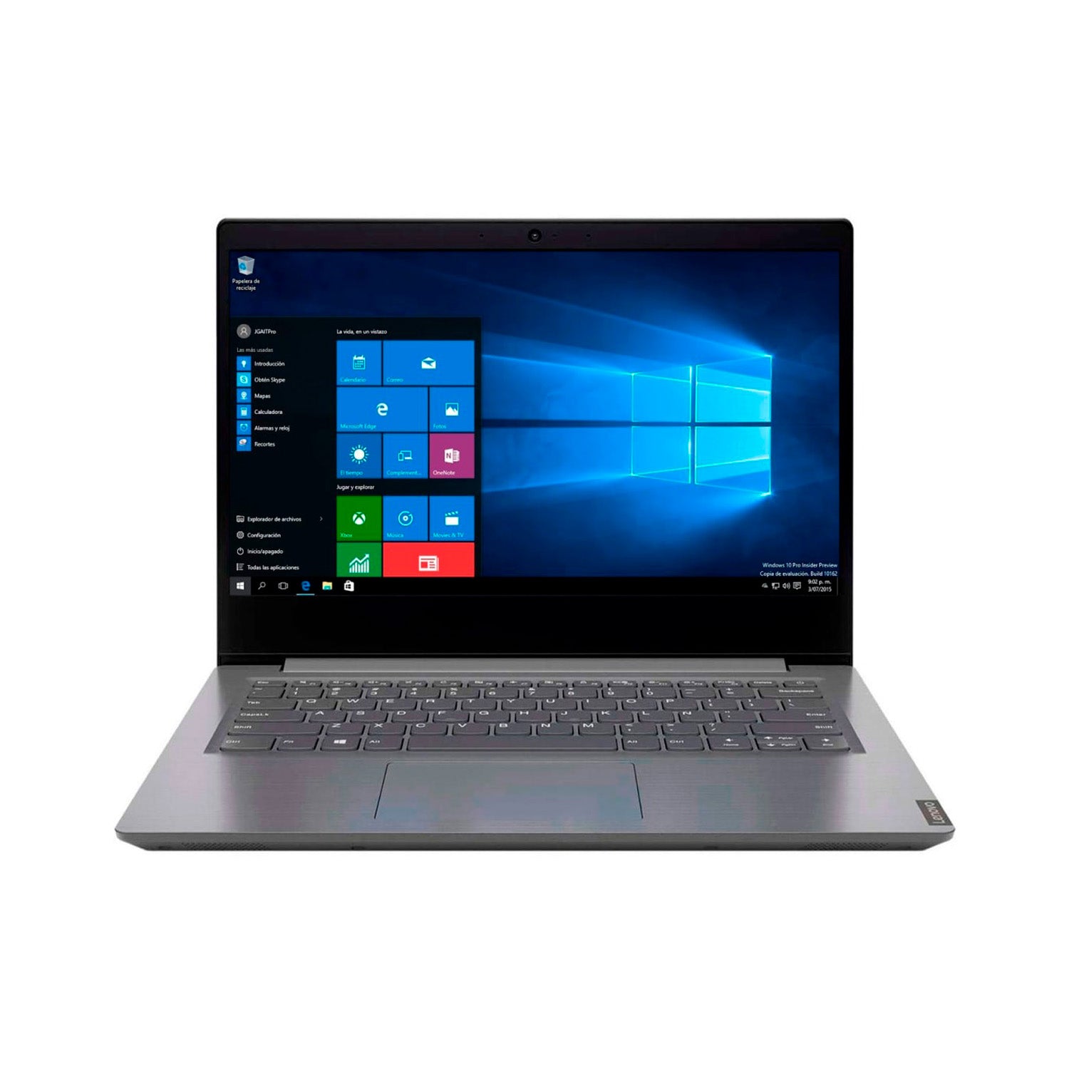 Notebook Lenovo V14-IGL Intel N4020 Ram 4GB M2 1TB HD14 W10H - Mayorista de Tecnología