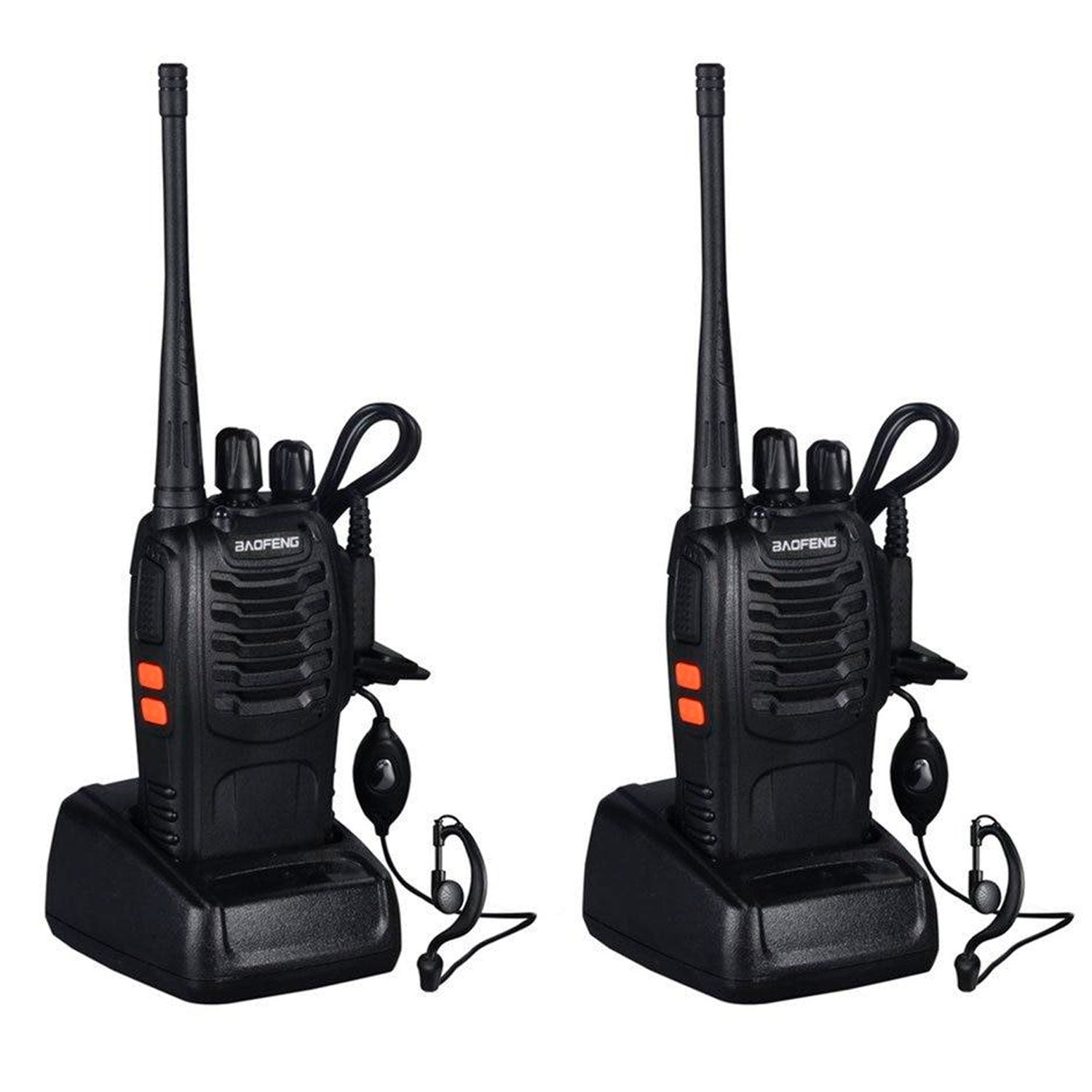 Pack 2 Radio Transmisor Walkie Talkie Baofeng BF888S - Mayorista de Tecnología