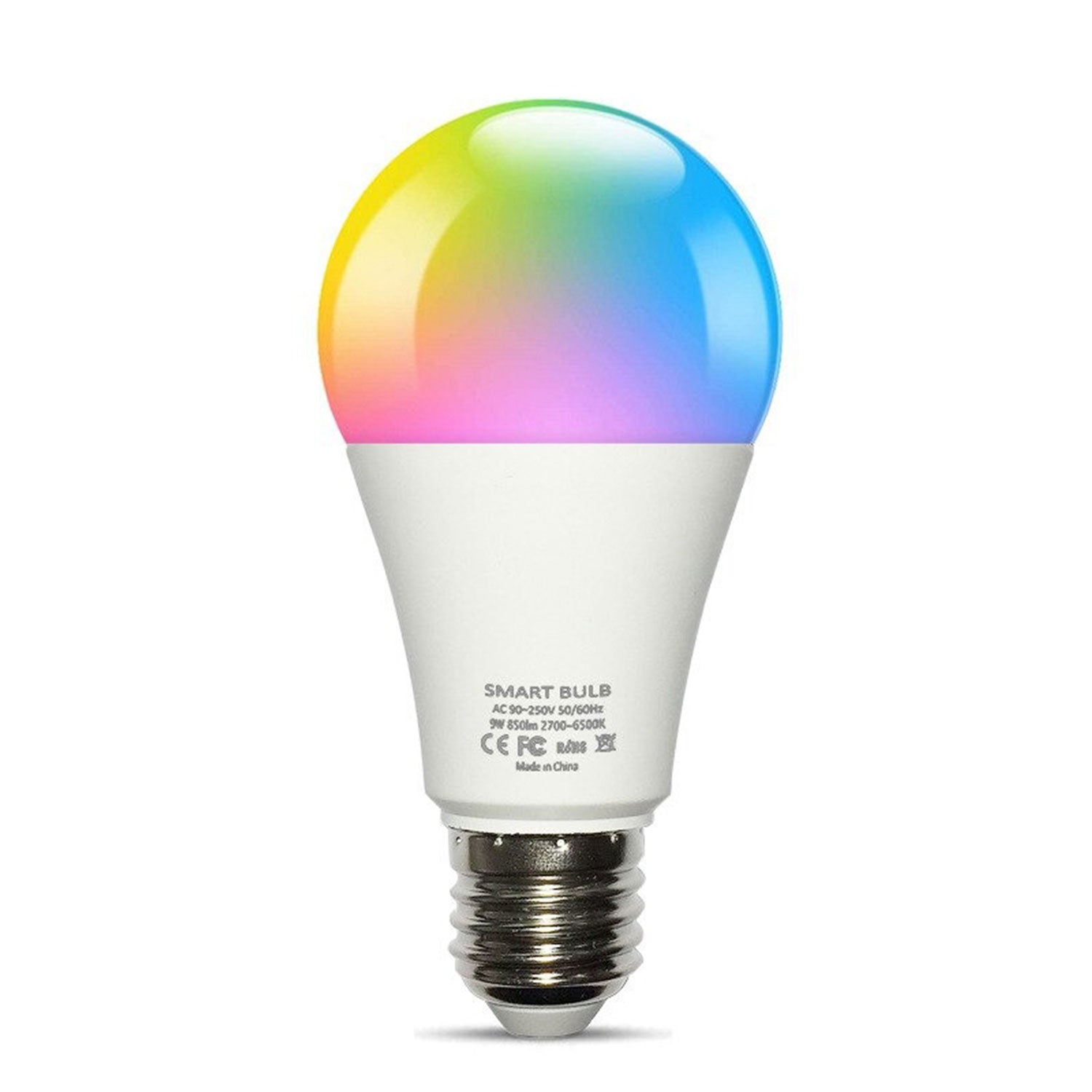 Ampolleta Smart Bulb Wifi RGB Voice Control Alexa Google | Lifemax - LifeMax Distribuidora