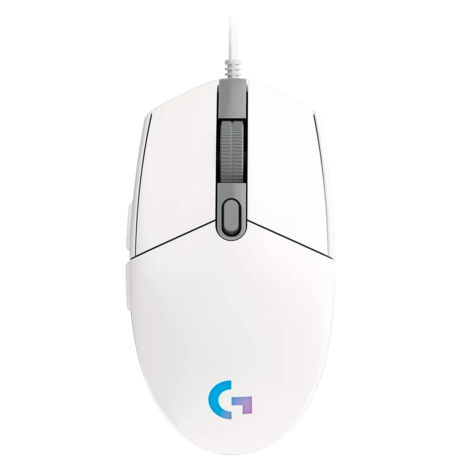 Mouse Gamer USB Logitech G203 Lightsync 16.8M Cable 2.1m Sensor Hero Ajustable 200-8000dpi 6 Botones