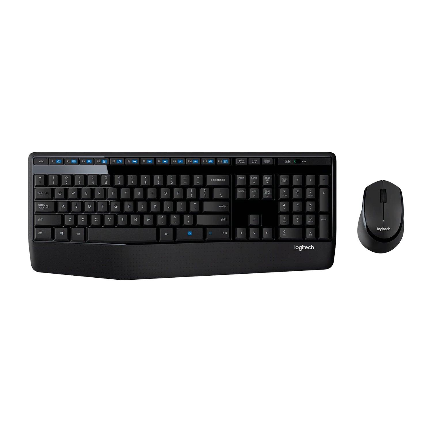 Kit Teclado y Mouse Inalambrico Logitech MK345 Comfort RF USB 2.4GHz 1000dpi Reposamanos Integrado - Mayorista de Tecnología