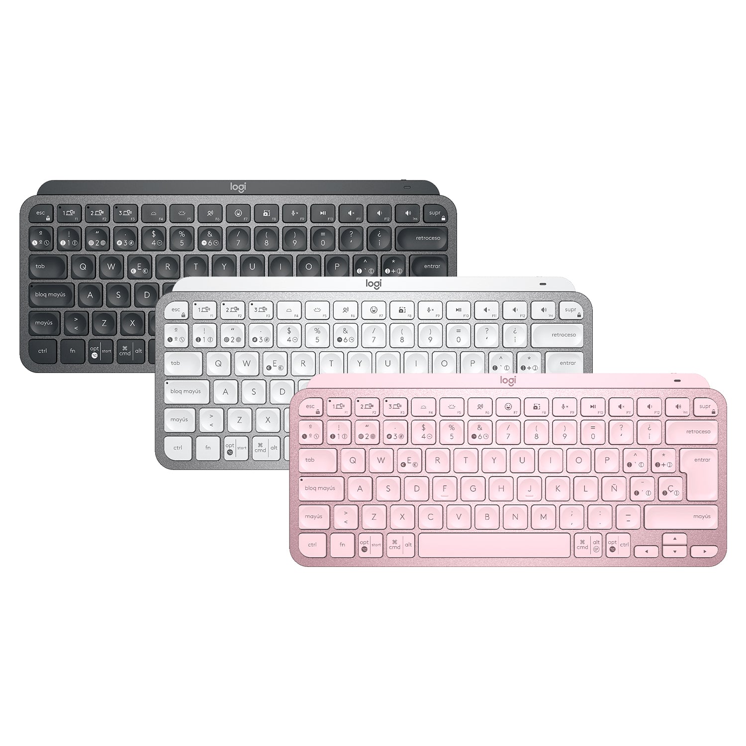 Teclado Inalambrico Logitech MX Keys Mini Recargable USB-C