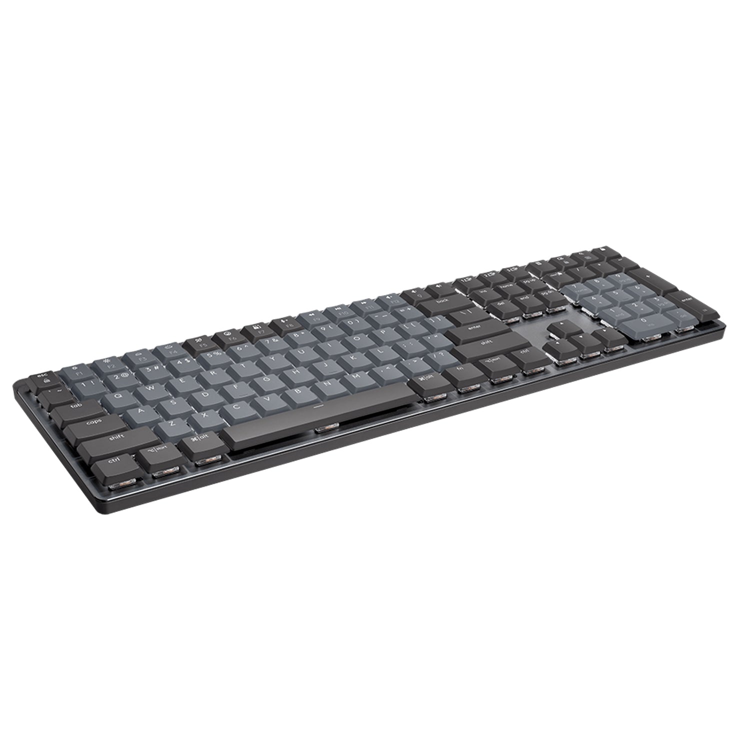 Teclado Inalambrico Logitech MX Mechanical Recargable USB-C Multidispositivo Iluminacion Inteligente