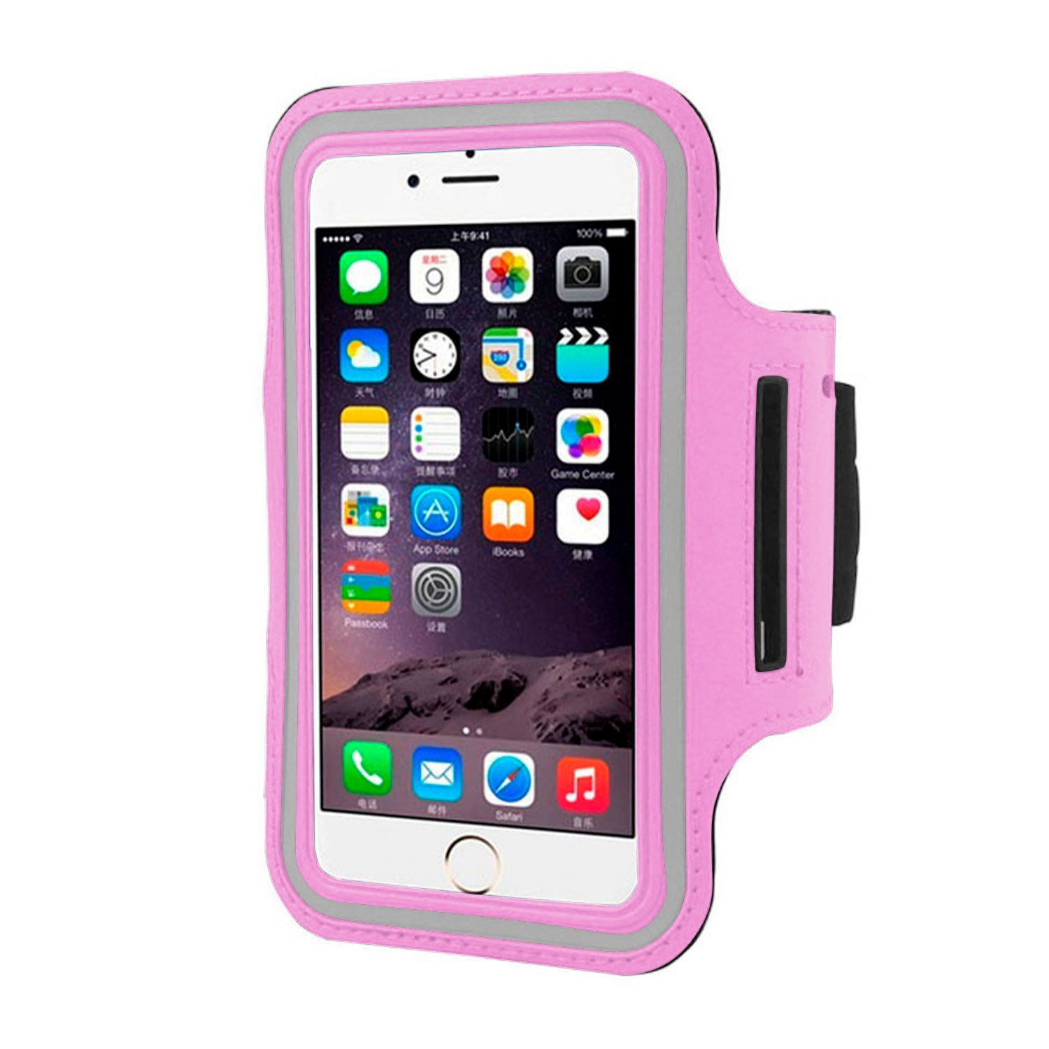 Brazalete Deportivo Impermeable Porta Celular Brazo Rosado | Lifemax - LifeMax Distribuidora