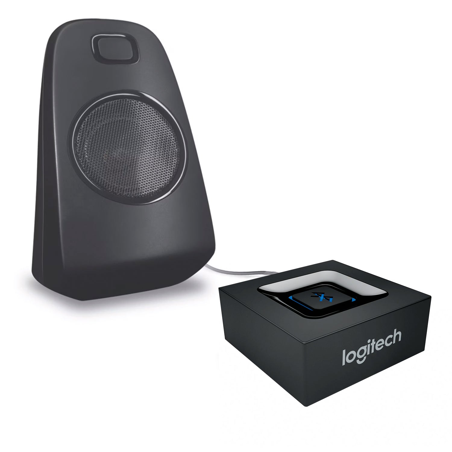 Receptor de Audio Bluetooh Logitech Multipunto para Estereos Plug 3,5mm Alimentacion USB