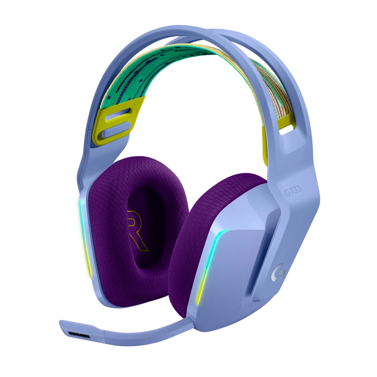 Audifonos Gamer Inalambricos Logitech G733 Recargable Lightspeed Headphone:X 2.0 Microfono Cardioide