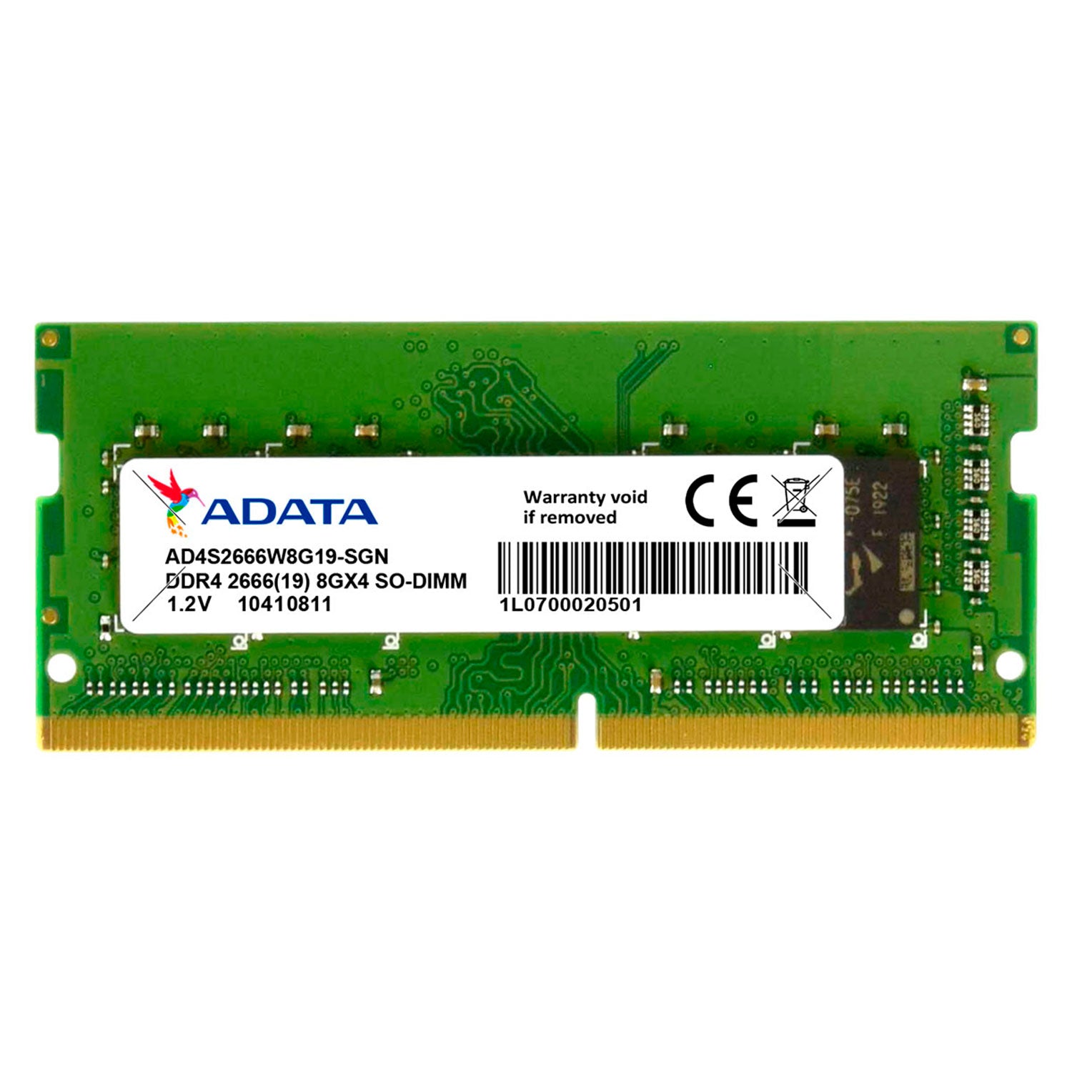 Memoria Ram Notebook Adata 8gb Ddr4 2666mhz Sodimm | Lifemax - Mayorista de Tecnología