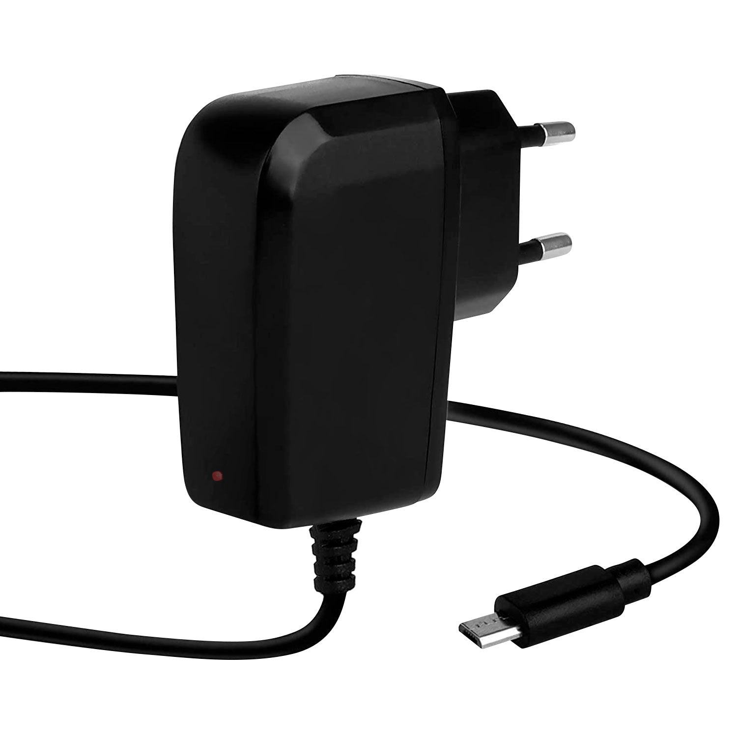 Cargador portatil de pared V8 Micro USB AC100-240v 50/60hz Output: 5.0v 1000mA [ CRGTB001 ]