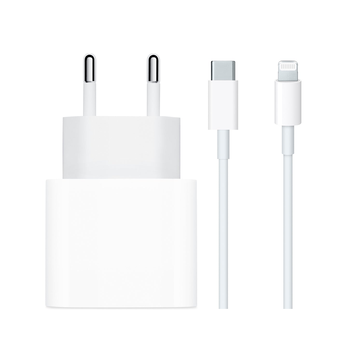 Cargador Compatible con iPhone 12 Pro Max 20W Cable Tipo C a Lightning - Mayorista de Tecnología