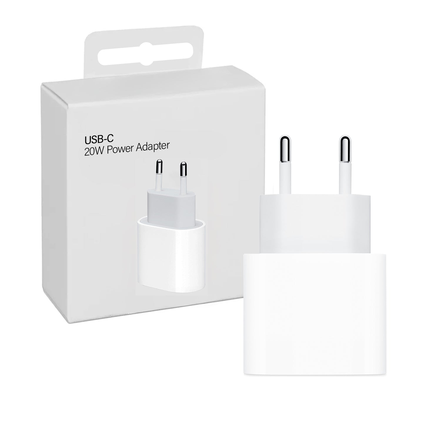 Adaptador Cargador USB-C 20W Carga Rapida para iPhone / iPad / Apple Watch / HomePod / AirPods