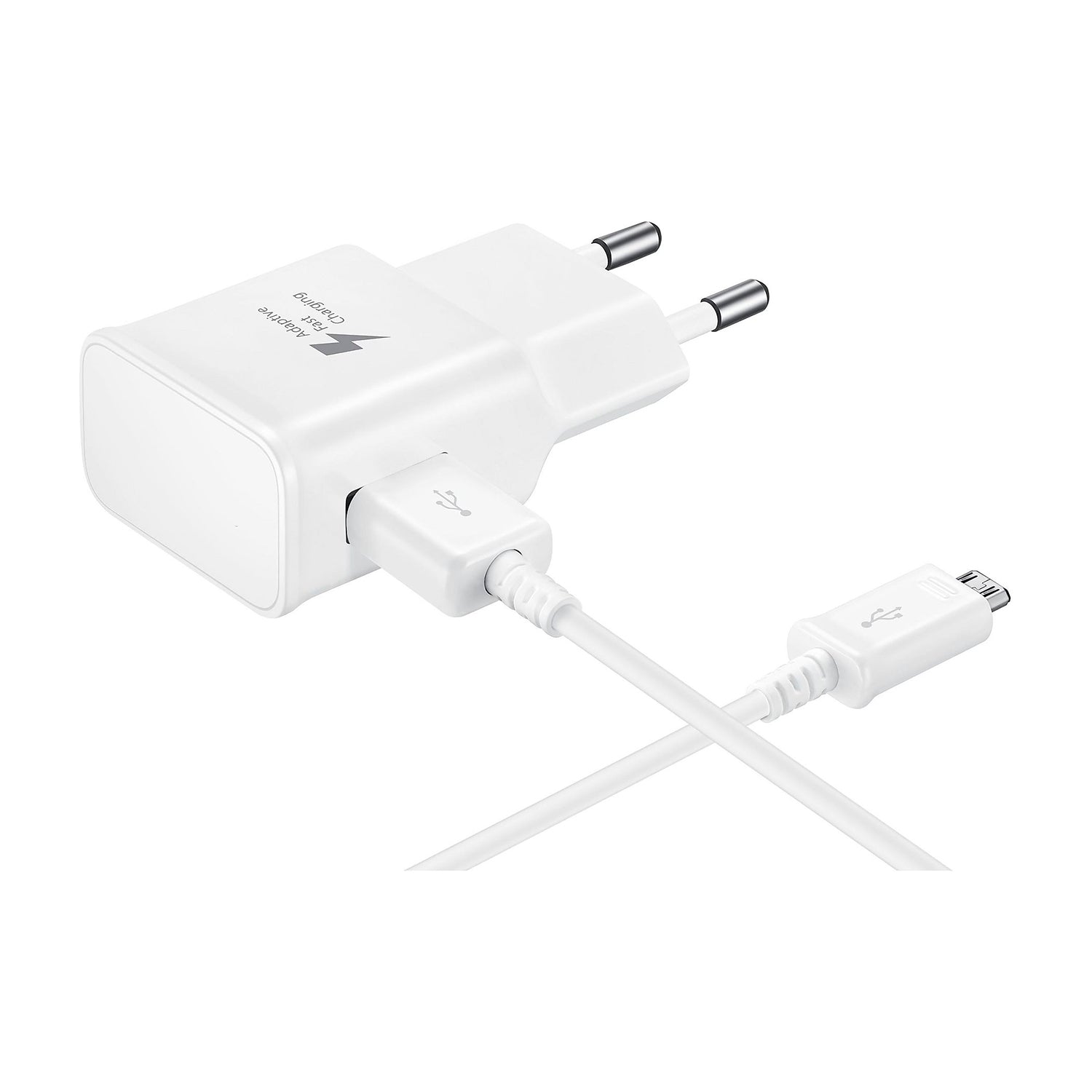 Cargador Compatible con Samsung 15W Carga Rapida Cable V8 Micro USB a USB - LifeMax Distribuidora