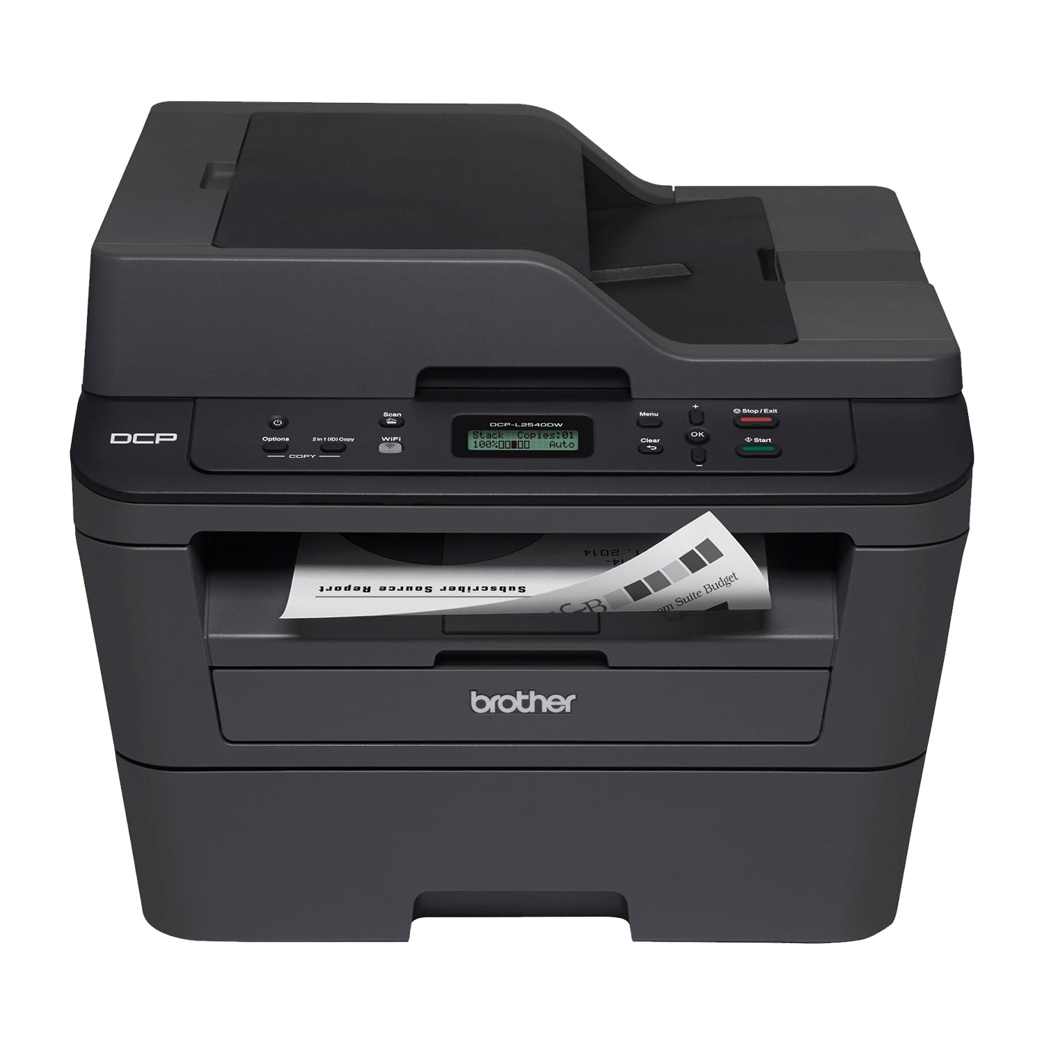 Impresora Multifuncional Brother DCPL2540DW Monocolor WiFi