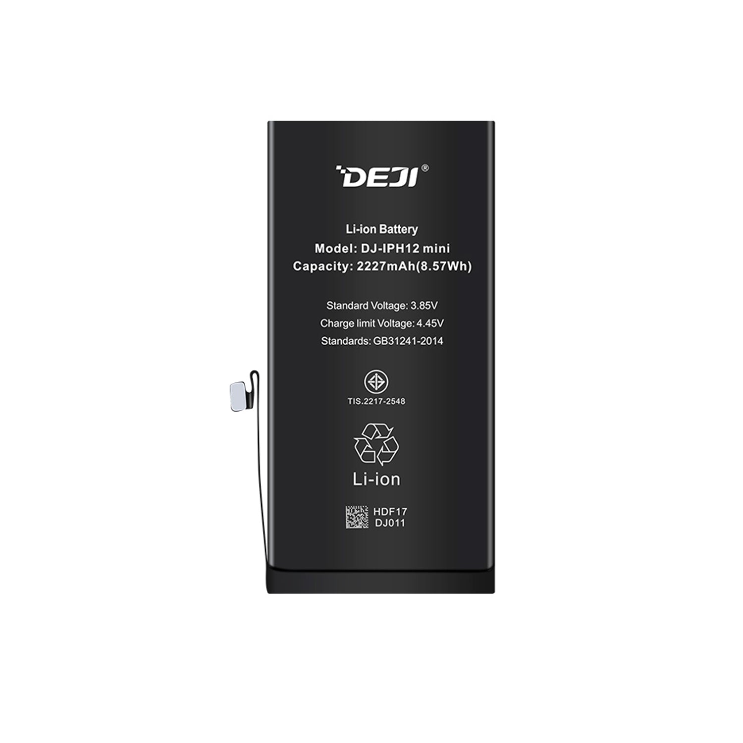 Bateria para Iphone 12 Mini DEJI IC Original Capacidad 2227mAh Maxima Duracion