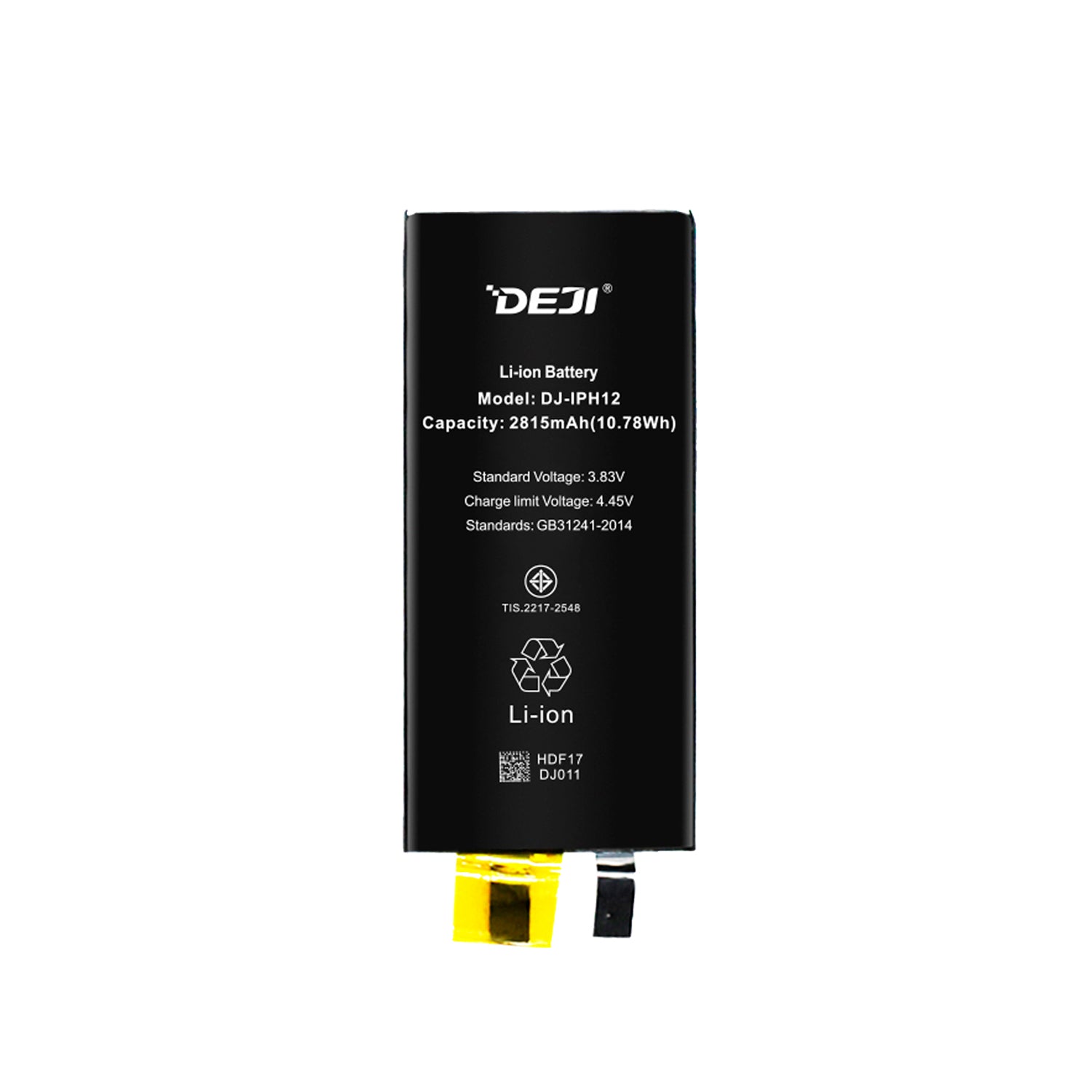 Bateria para Iphone 12 Sin Flex DEJI IC Original Capacidad 2815mAh