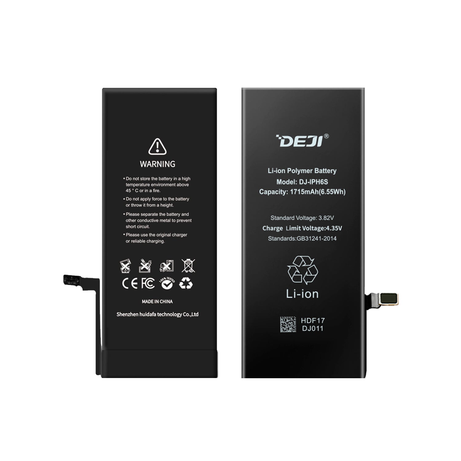 Bateria para Iphone 6S DEJI IC Original Capacidad 1715mAh Maxima Duracion