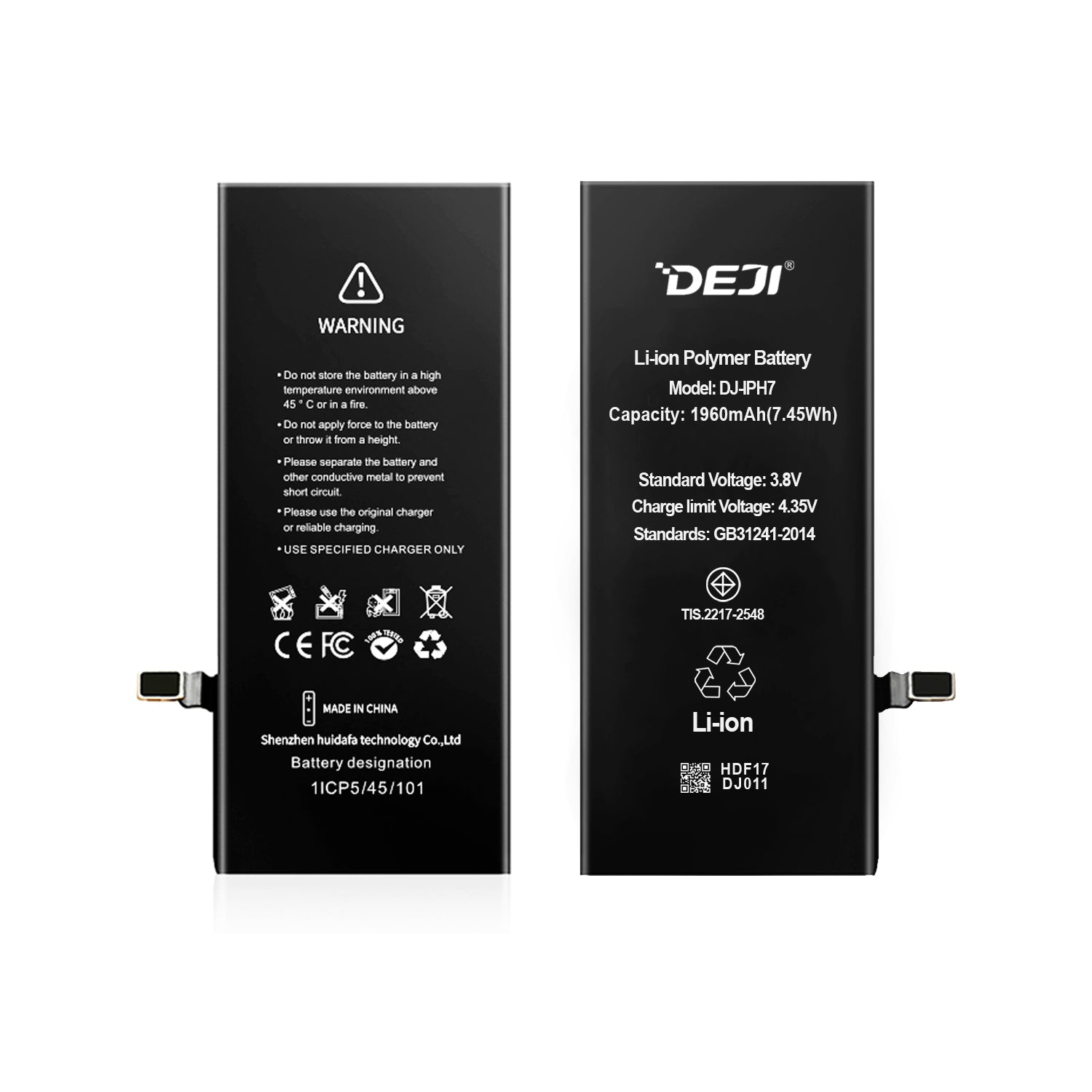 Bateria para Iphone 7 DEJI IC Original Capacidad 1960mAh Maxima Duracion