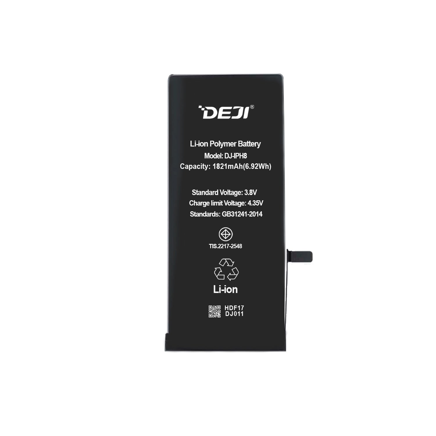 Bateria para Iphone 8 DEJI IC Original Capacidad 1821mAh Maxima Duracion - Mayorista de Tecnología