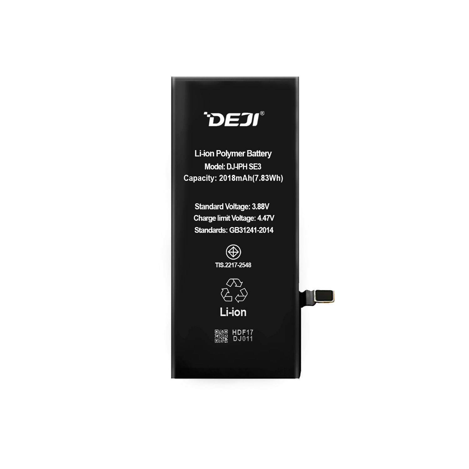 Bateria para Iphone SE 2022 DEJI IC Original Capacidad 2018mAh Maxima Duracion - Mayorista de Tecnología