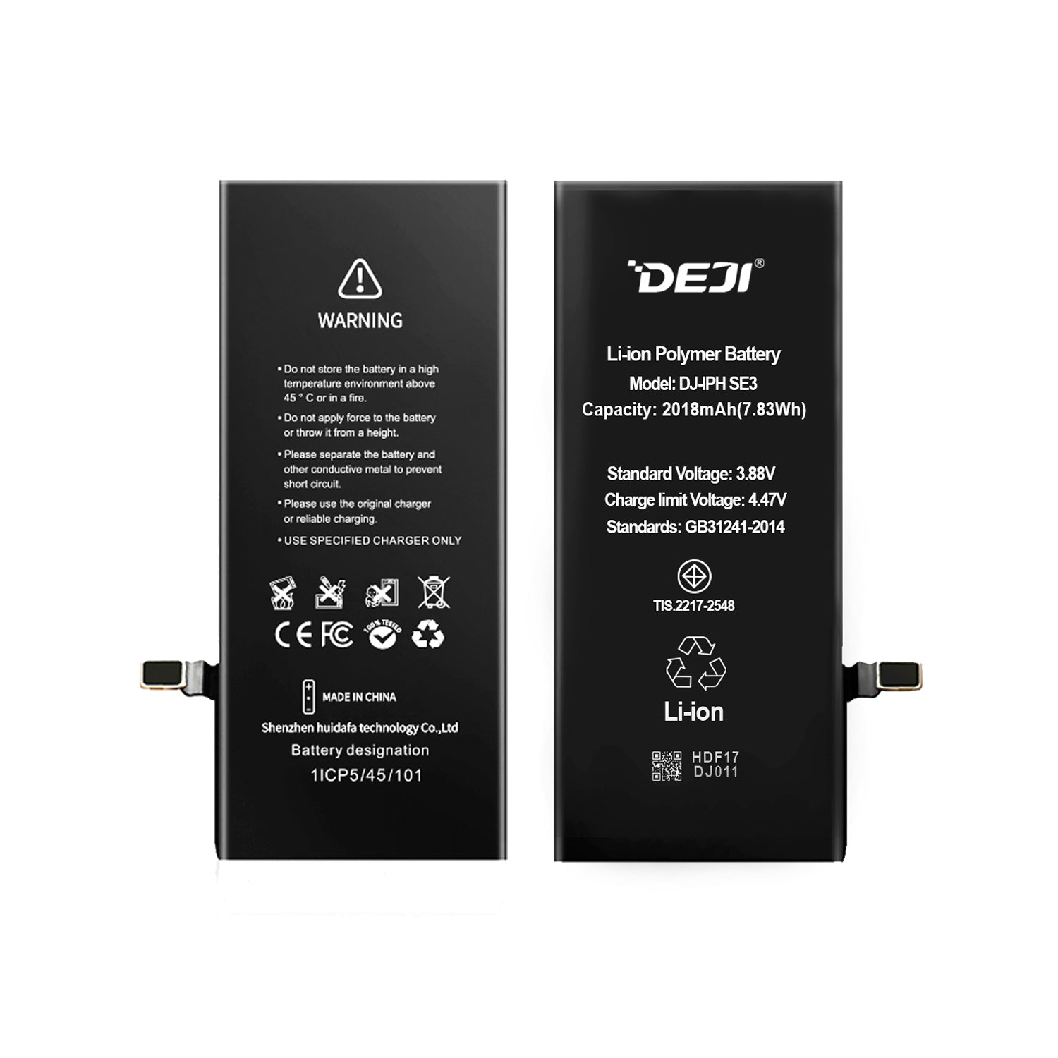 Bateria para Iphone SE 2022 DEJI IC Original Capacidad 2018mAh Maxima Duracion