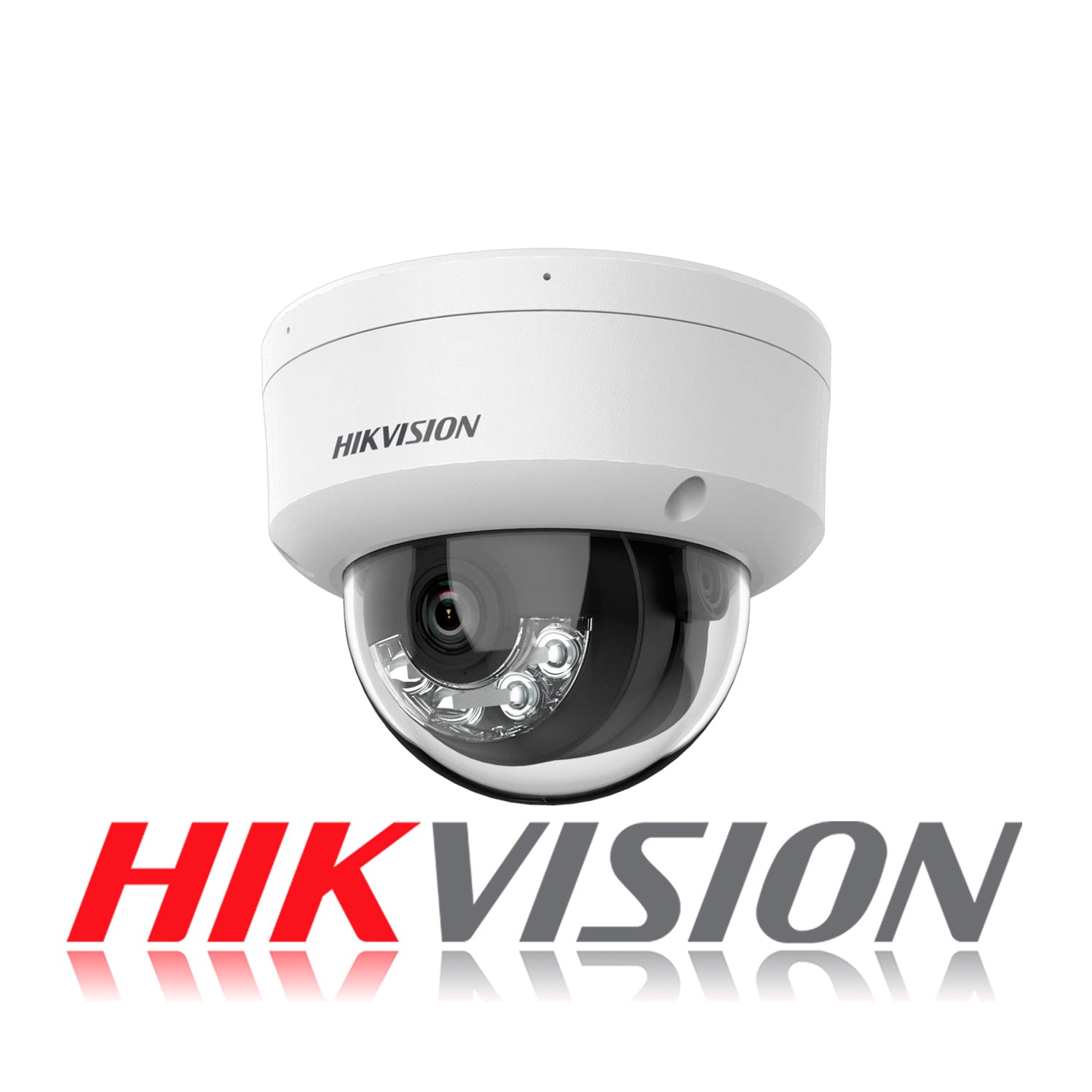 Camara IP Domo Hikvision Smart Hybrid Light 2MP 2.8MM IR30M Microfono Integrado Proteccion IP67 IK08