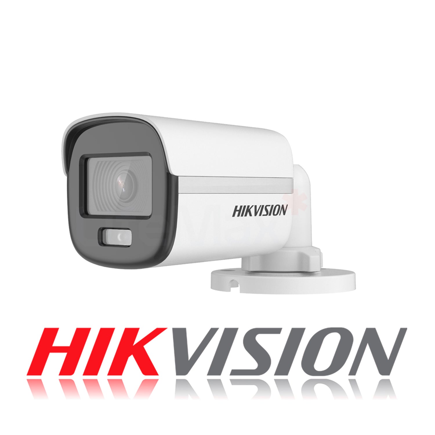 Camara de Seguridad Analoga Bala Hikvision ColorVu FHD 2MP F1.0 Fija 2.8mm Vision nocturna 20m IP67