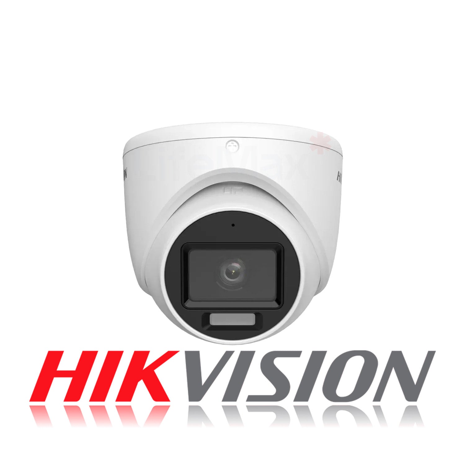 Camara de Seguridad Analoga Domo Hikvision Luz hibrida inteligente FHD 2MP Vision Fija 2.8mm IP67 - Mayorista de Tecnología