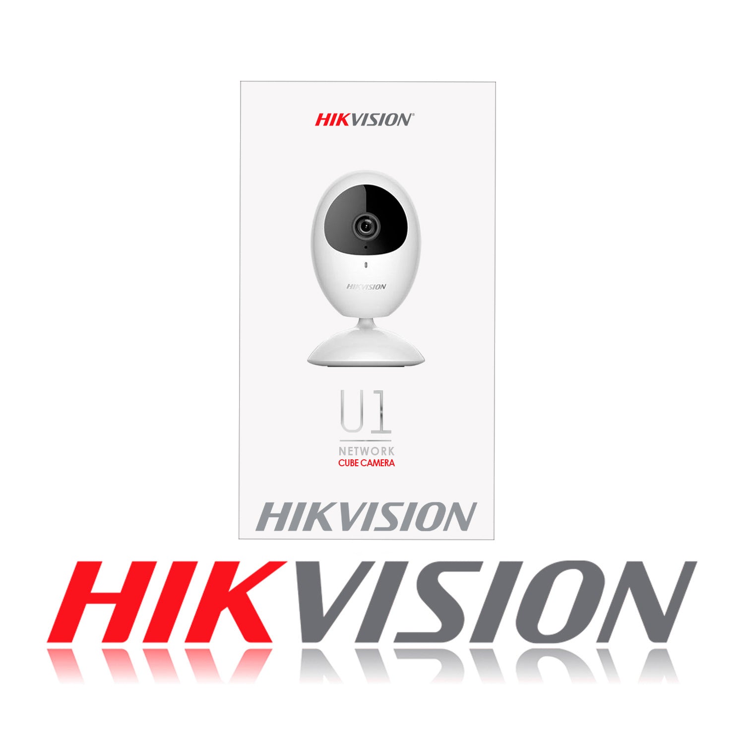 Camara Wifi IP Cubo Hikvision HD 2MP 2.8MM IR10M Ranura MicroSD 128GB Audio Bidireccional WDR