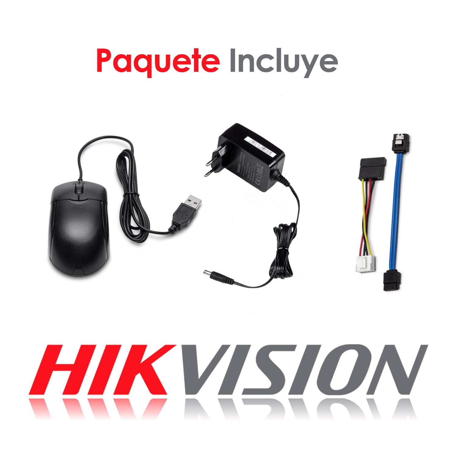 DVR 8 Canales Turbo HD Pentahibrido Hikvision Video Grabador H.265 pro+ Max 10 Camaras IP