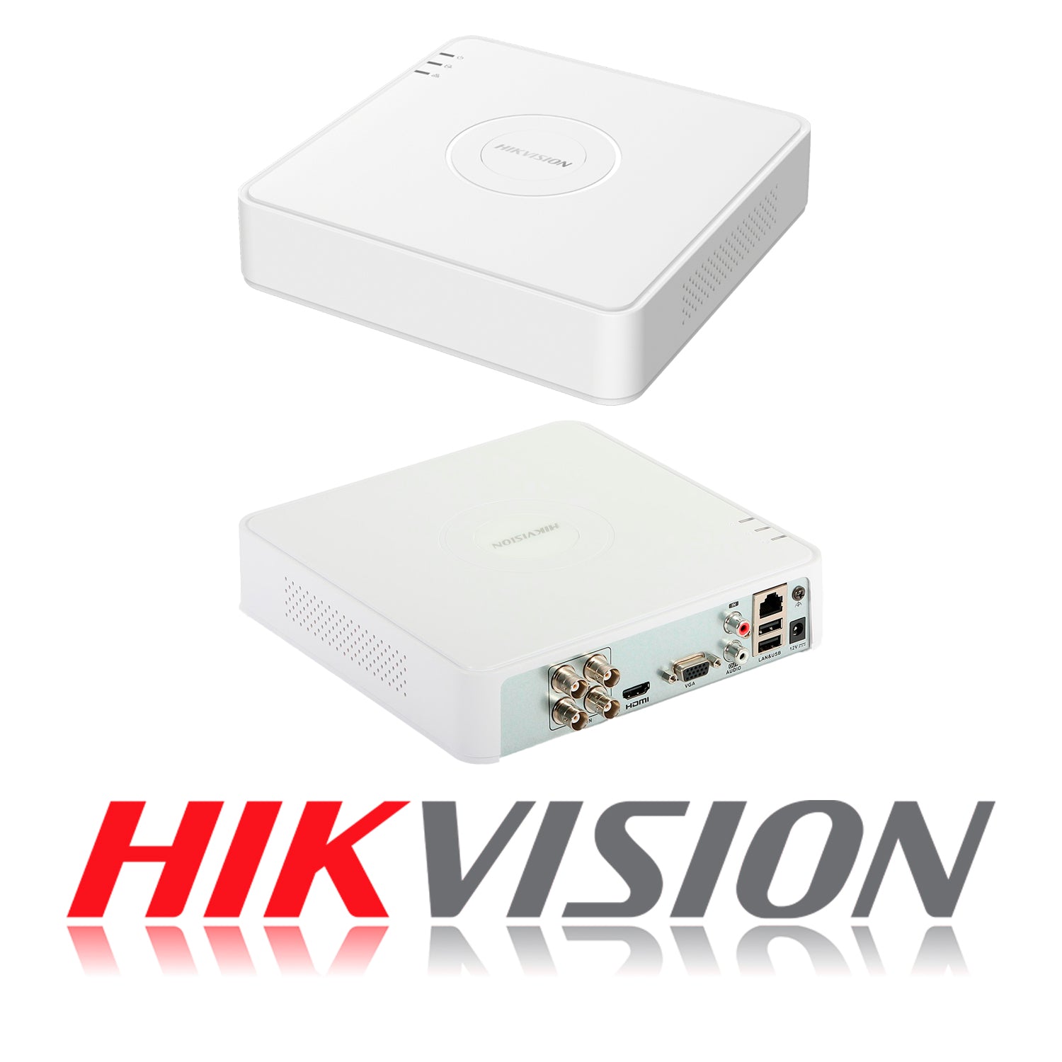 Kit de Camaras de Seguridad + DVR 4 Canales Hikvision Turbo HD  4 Camaras Bala IP66 1 MP - Mayorista de Tecnología