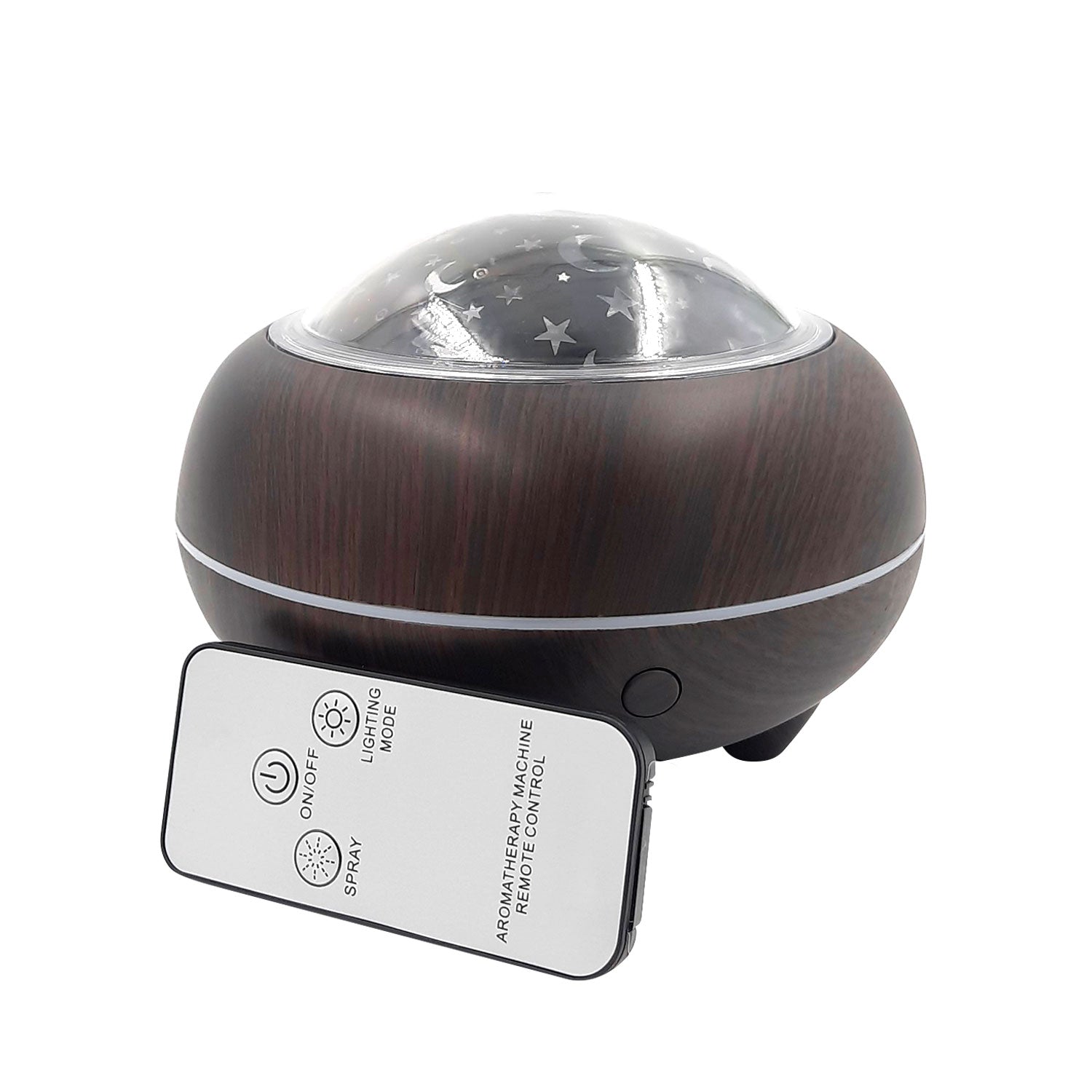 Difusor De Aromas Humidificador PVT 300 ML Apagado Automatico Luces LED