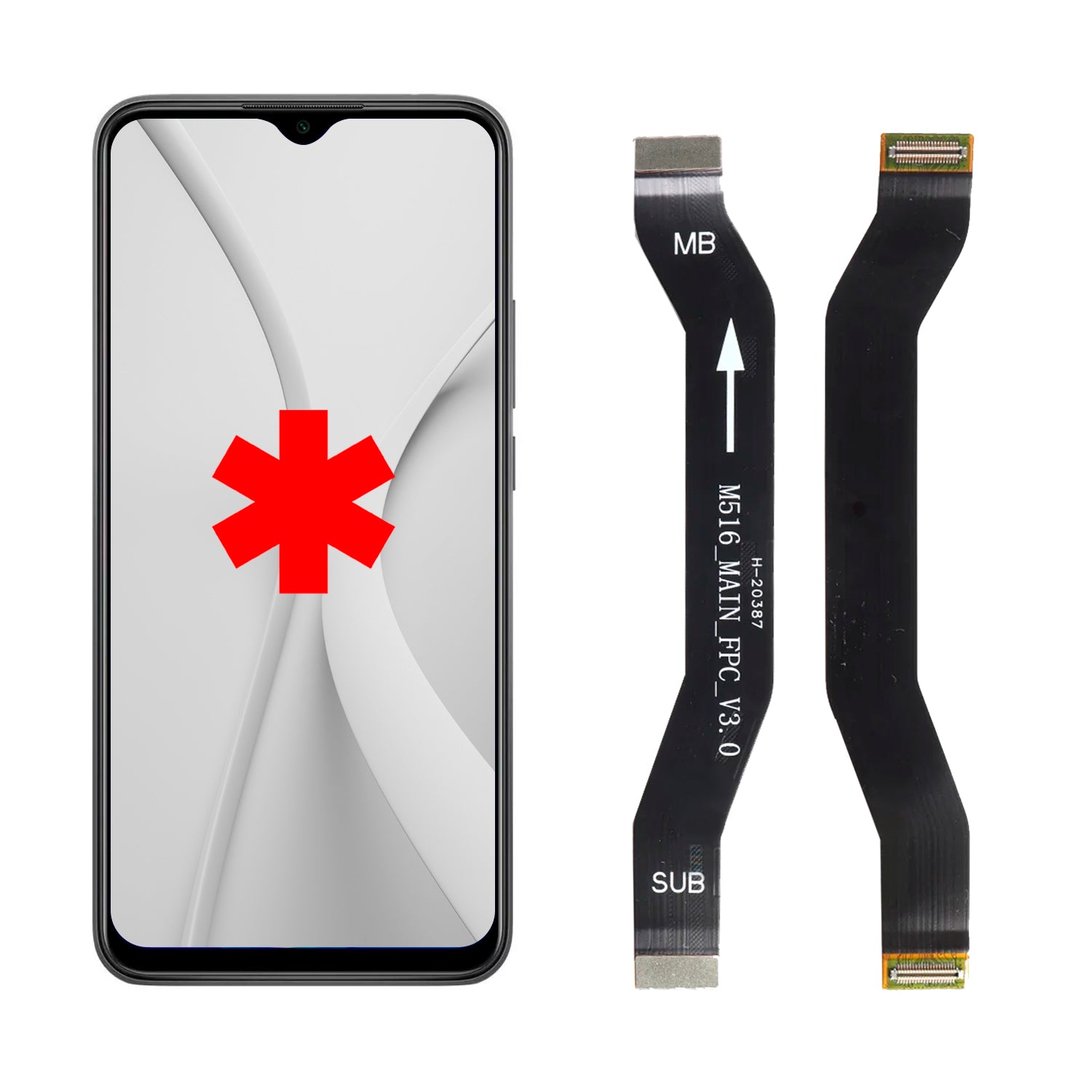 Flex Main Principal Compatible con Xiaomi Redmi Note 8