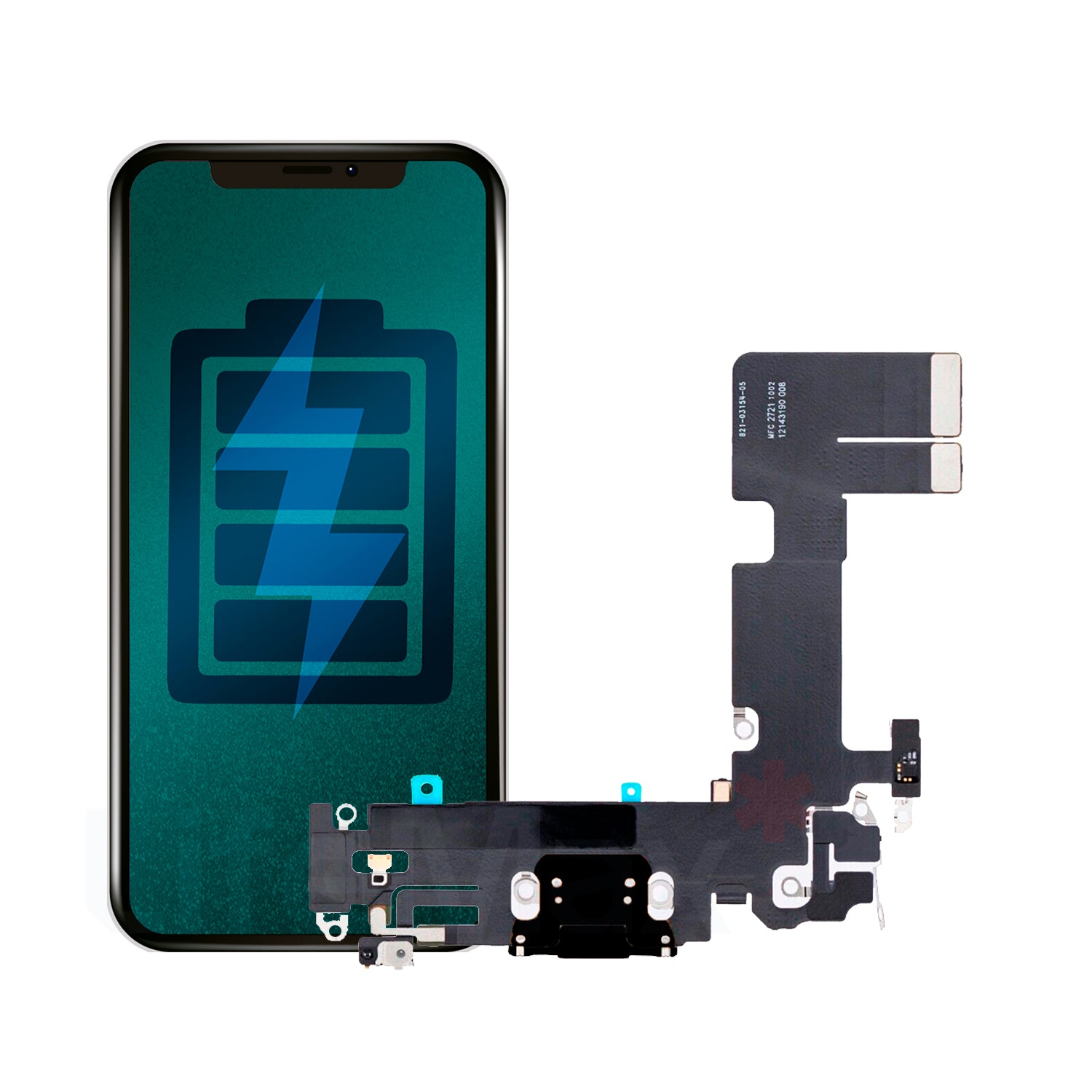 Flex de Carga Compatible con IPhone 13 Conector Lightning