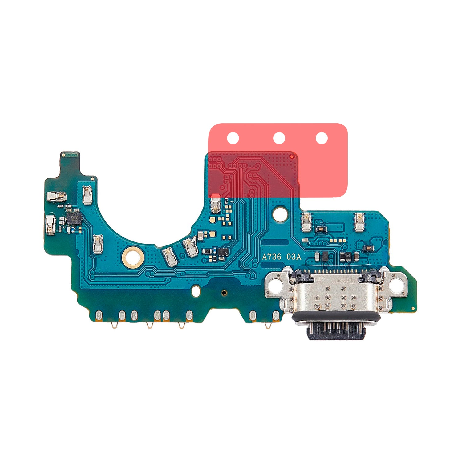 Flex de Carga Compatible con Samsung A73 5G Conector Tipo C