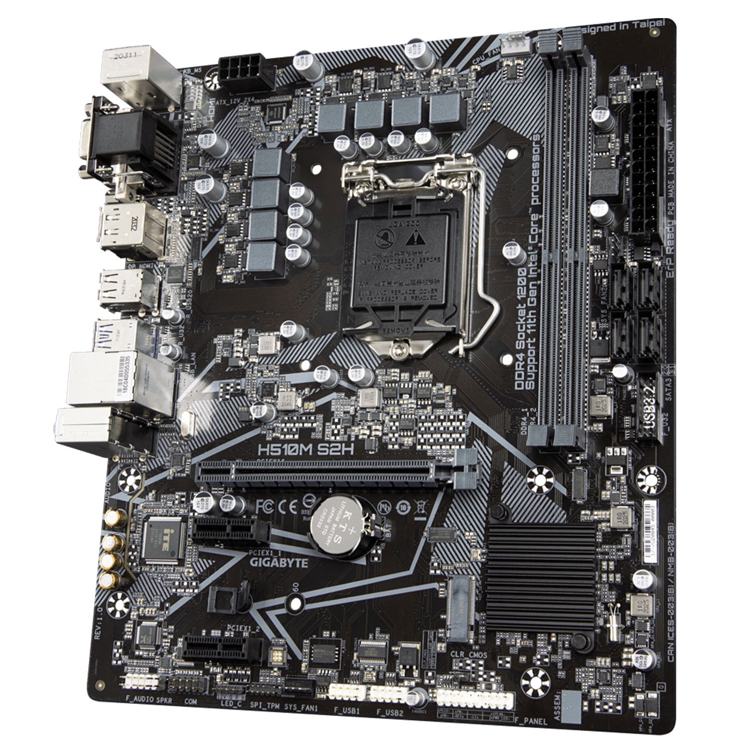 Placa Madre Gigabyte H510M S2H Intel H510 micro-ATX UTRA DURABLE Rev.1.0 LGA 1200 [ H510MS2H ] - Mayorista de Tecnología