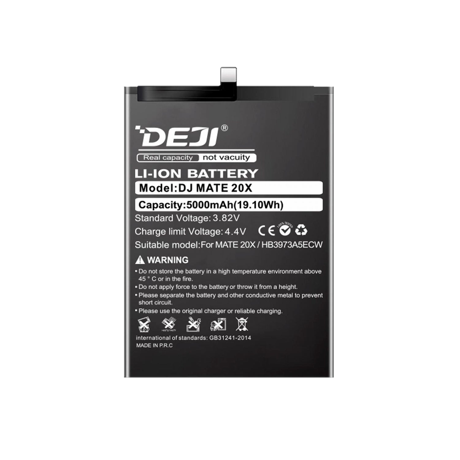 Bateria Compatible con Huawei Honor Note 10 / Mate 20X / Honor 8X Deji Capacidad 5000mAh